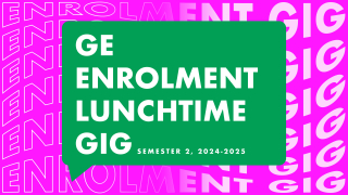 GE Enrolment Lunchtime Gig