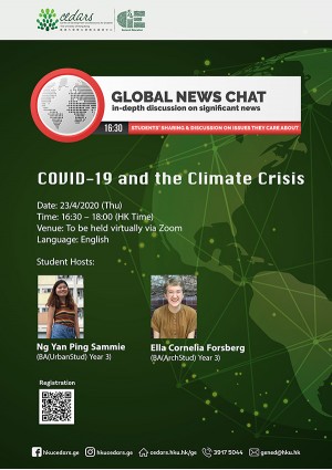 Global News Chat – COVID-19 and the Climate Crisis
