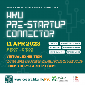 HKU Pre-Startup Connector - Virtual Exhibition with HKU Student Exhibitors & Visitors 